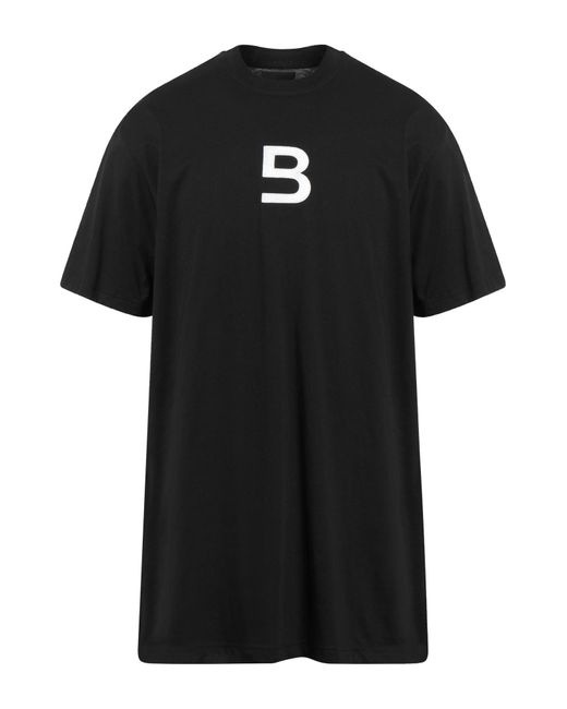 B-used Black T-shirt for men