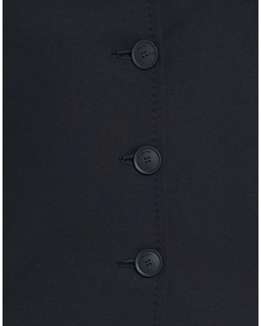 Max Mara Blue Tailored Vests