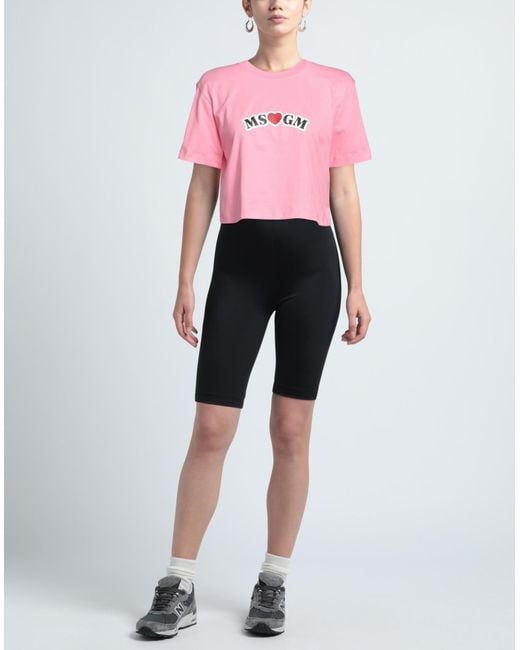 MSGM Pink T-shirt