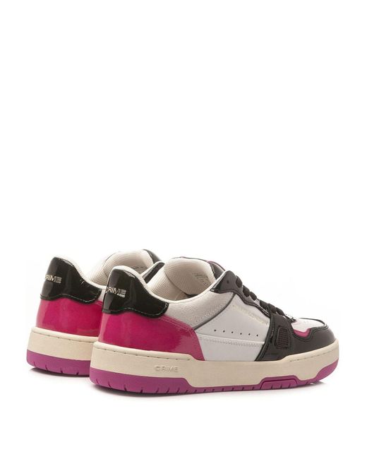 Crime London Pink Sneakers