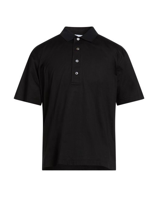 Polo Alpha Studio de hombre de color Black