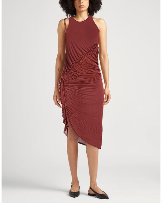 Blumarine Red Midi Dresses