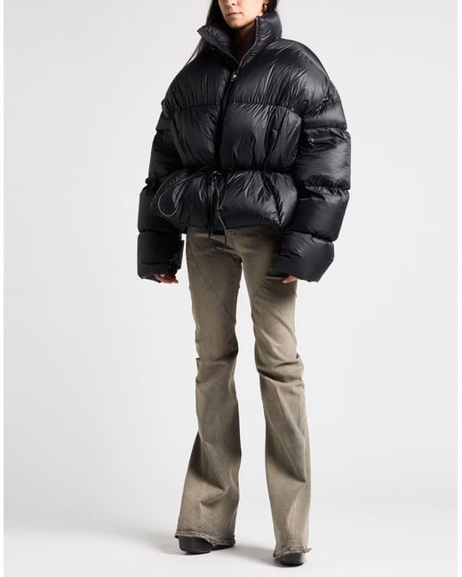 Rick Owens Black 'Sail Duvet' Down Jacket