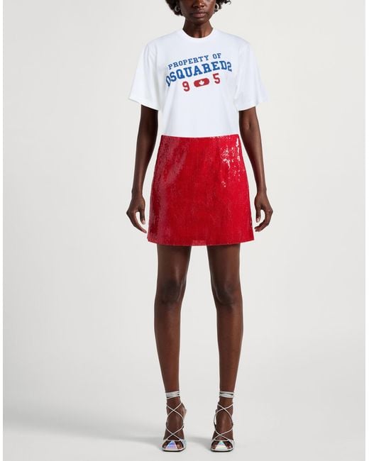 DSquared² White T-Shirts