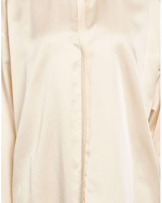 Alysi Blouse in Natural | Lyst