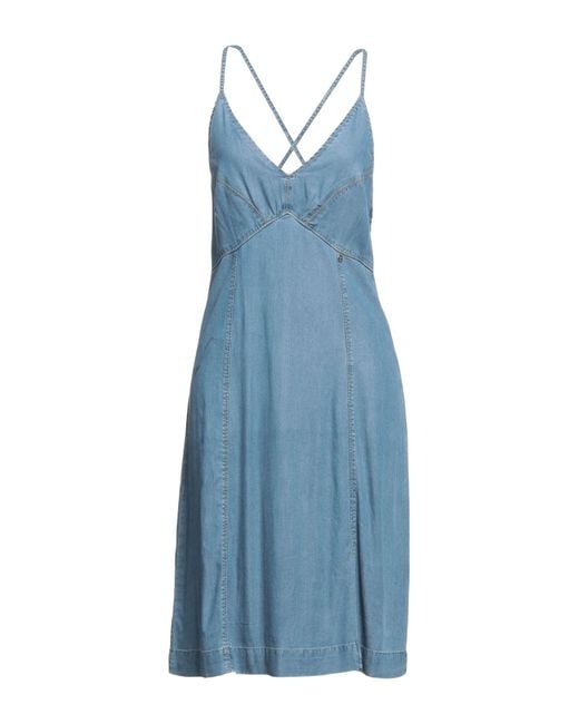Guess Blue Midi Dress
