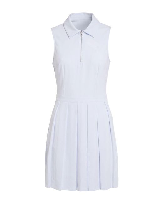 Tory Burch White Mini Dress Polyester, Elastane