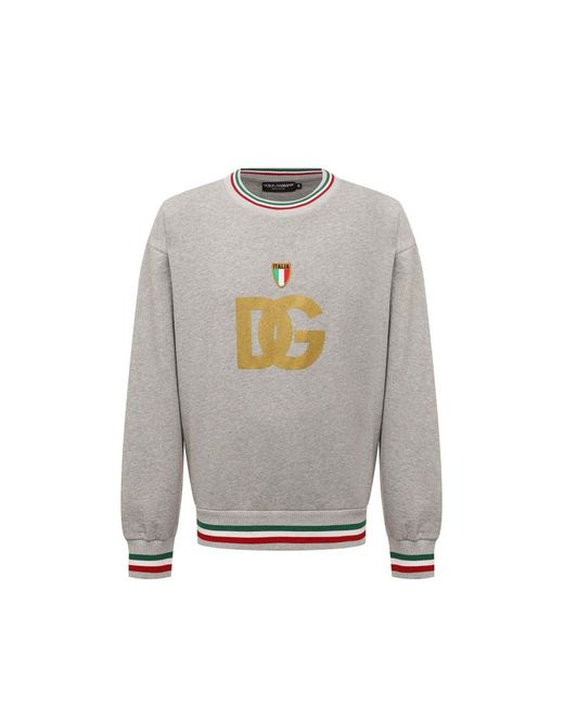 Sweat-shirt Dolce & Gabbana pour homme en coloris Gray
