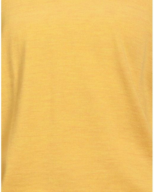 Zanone Yellow Turtleneck for men