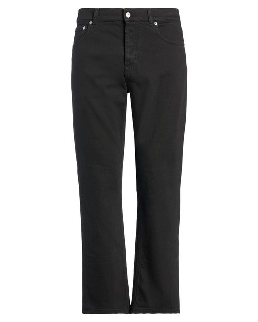 Grifoni Black Pants Cotton, Elastane for men
