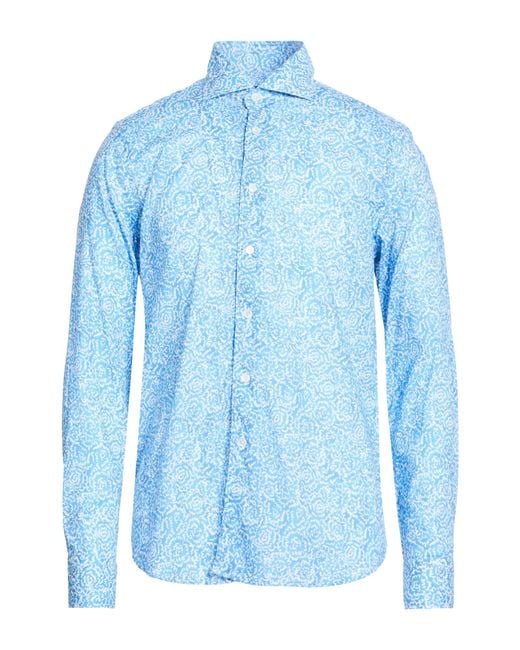 Fedeli Blue Shirts for men