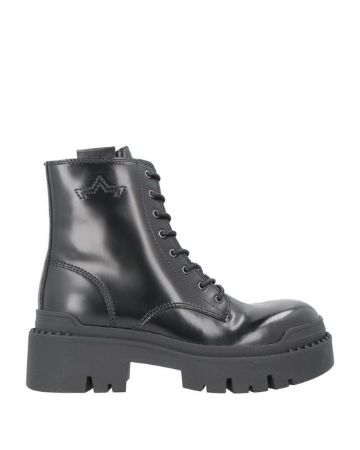 Bottines Ash en coloris Black