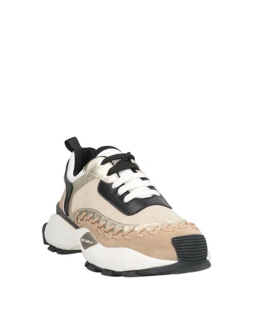 Tosca Blu White Sand Sneakers Leather, Synthetisches Material