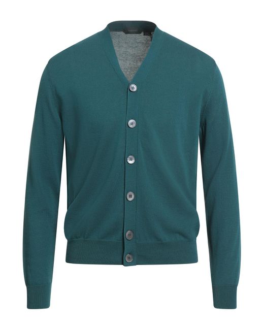 Zanone Strickjacke in Green für Herren