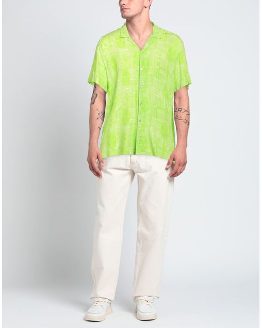 Havana & Co. Green Shirt Viscose for men