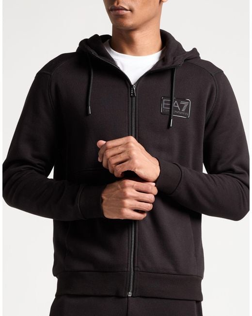 EA7 Black Tracksuits for men