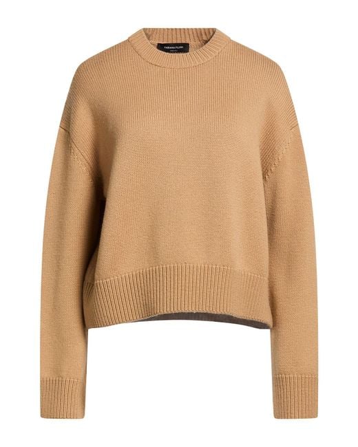Fabiana Filippi Natural Sweater Virgin Wool