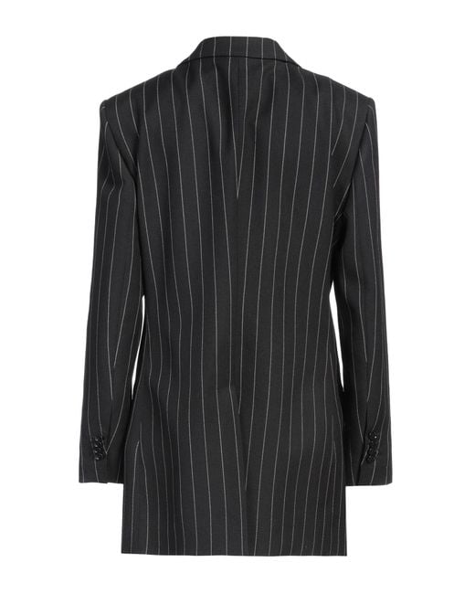 Dolce & Gabbana Black Blazer Virgin Wool