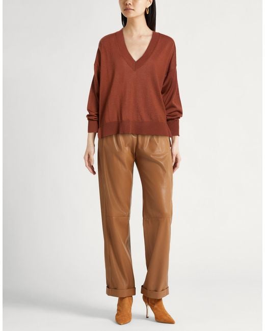Daniele Fiesoli Brown Collezione N_01 Sweater Merino Wool