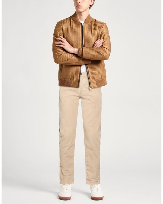 Siviglia Natural Sand Pants Cotton, Elastane for men
