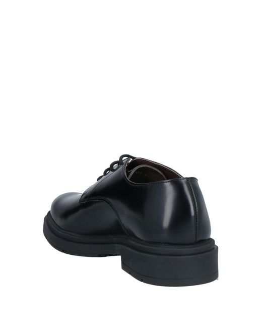 CafeNoir Black Lace-up Shoes for men