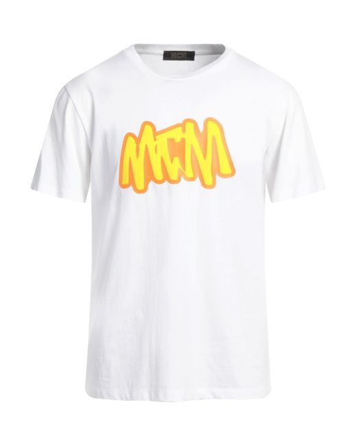 MCM White T-shirt for men