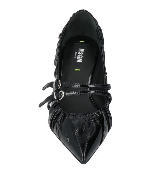 MSGM Black Pumps Leather