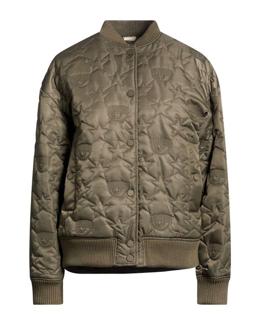 Chiara Ferragni Green Jackets