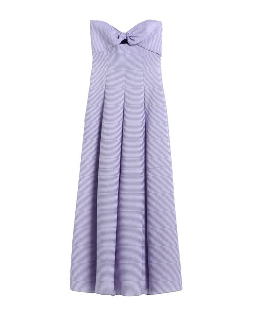 Emporio Armani Purple Maxi Dress