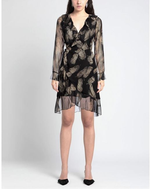 Gaelle Paris Black Mini Dress