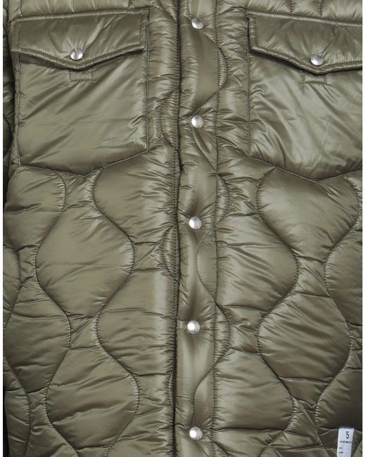 Department 5 Green Military Puffer Polyester, Polyamide, Polypropylene for men