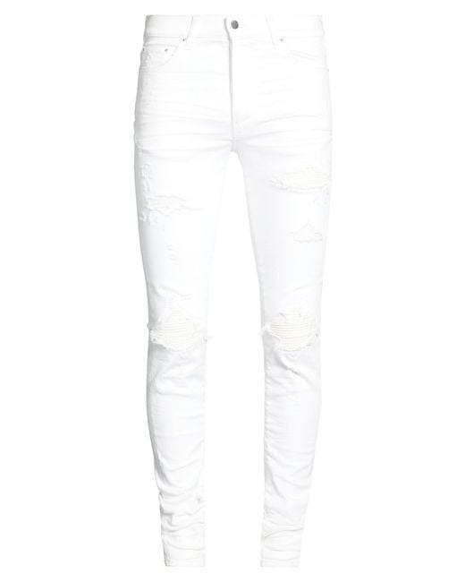 Amiri White Jeans for men