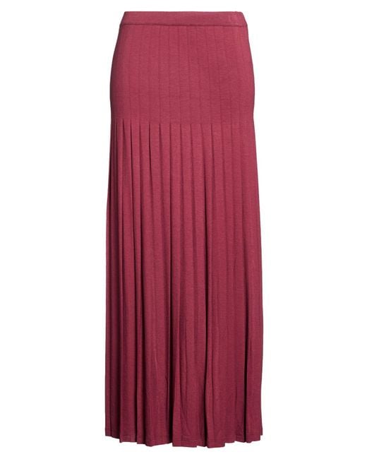 Gentry Portofino Red Maxi Skirt
