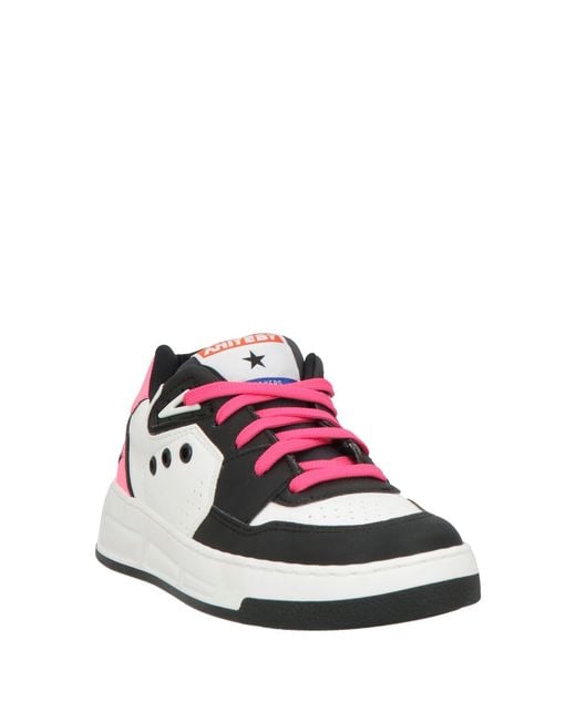 Aniye By White Sneakers Polyurethane, Polyester