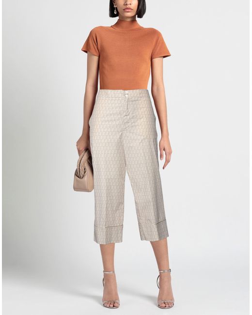 Erika Cavallini Semi Couture White Trouser