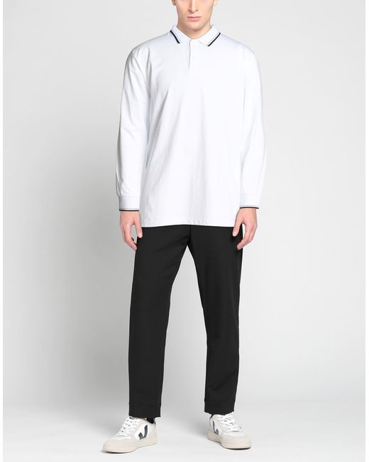 Cashmere Company White Polo Shirt for men