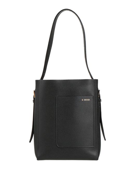 Valextra Black Shoulder Bag