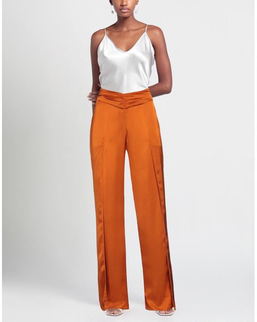 LA SEMAINE Paris Orange Trouser