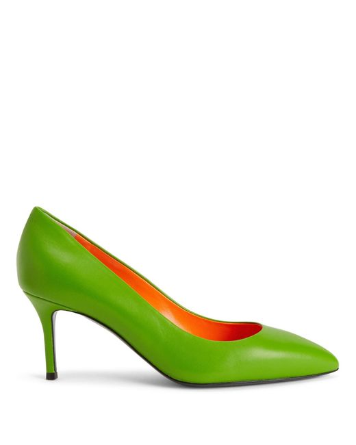 Zapatos Lucrezia con tacón de 70mm Giuseppe Zanotti de color Green