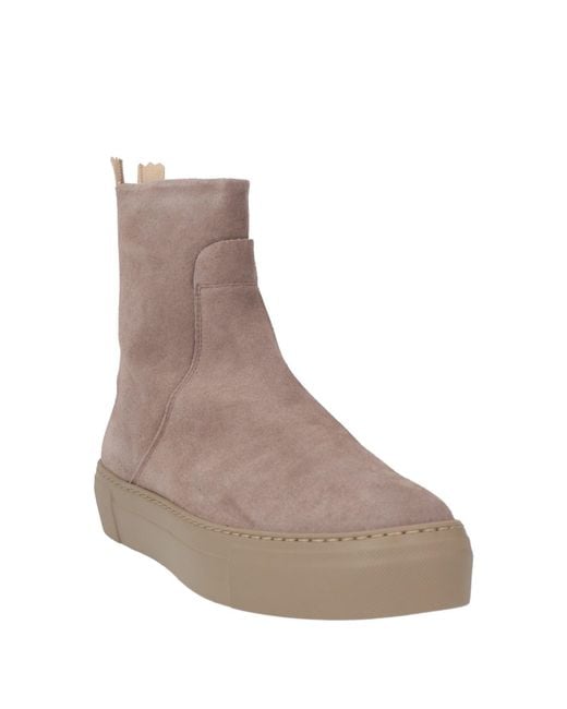 Agl Attilio Giusti Leombruni Brown Taupe Ankle Boots Leather