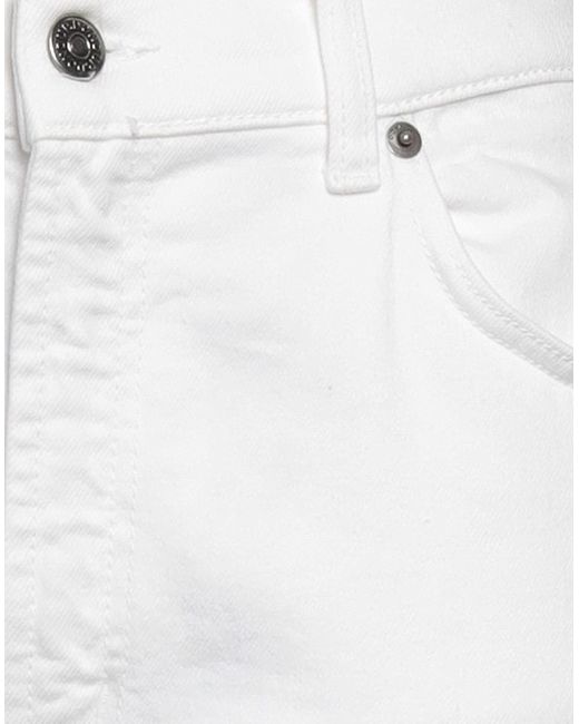 Dondup White Jeans Cotton, Elastane