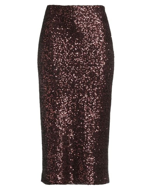 Jupe Midi Ottod'Ame en coloris Multicolor