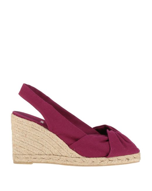 Castaner Purple Espadrilles