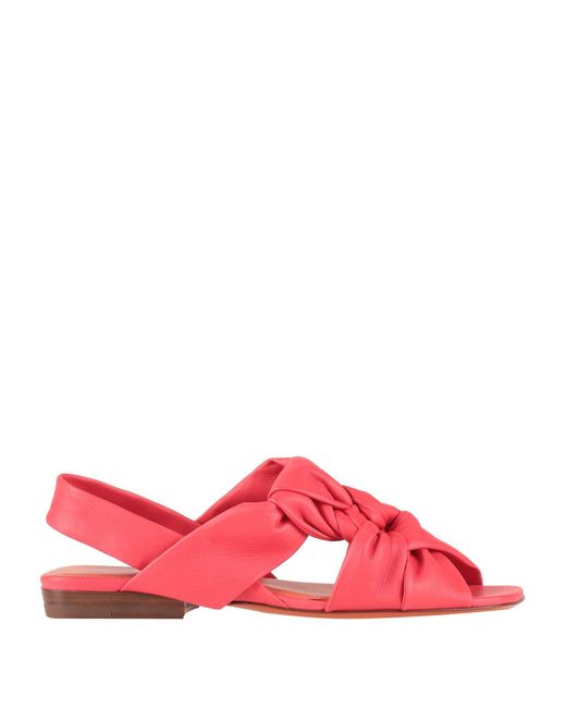 Santoni Red Sandals