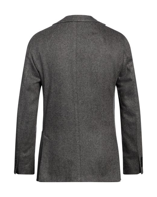 Boglioli Black Blazer for men