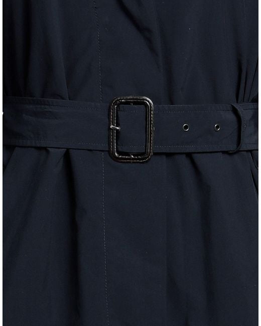 Aspesi Blue Overcoat & Trench Coat