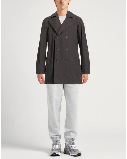 People Of Shibuya Black Overcoat & Trench Coat for men