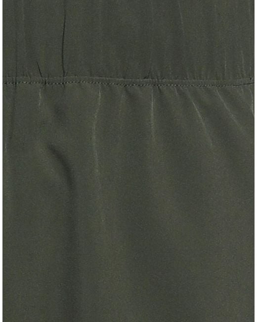 EA7 Green Dark Shorts & Bermuda Shorts Polyester, Elastane for men