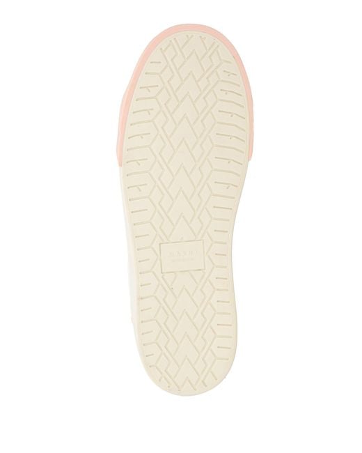 Marni Natural Sneakers Leather