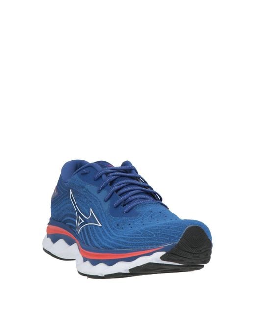Mizuno Blue Wave Sky Sneakers Textile Fibers for men